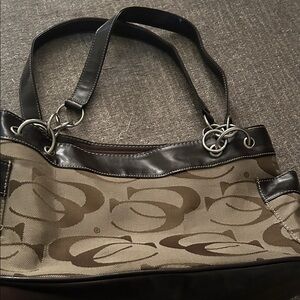 Stylish Brown and Tan Women's Bag